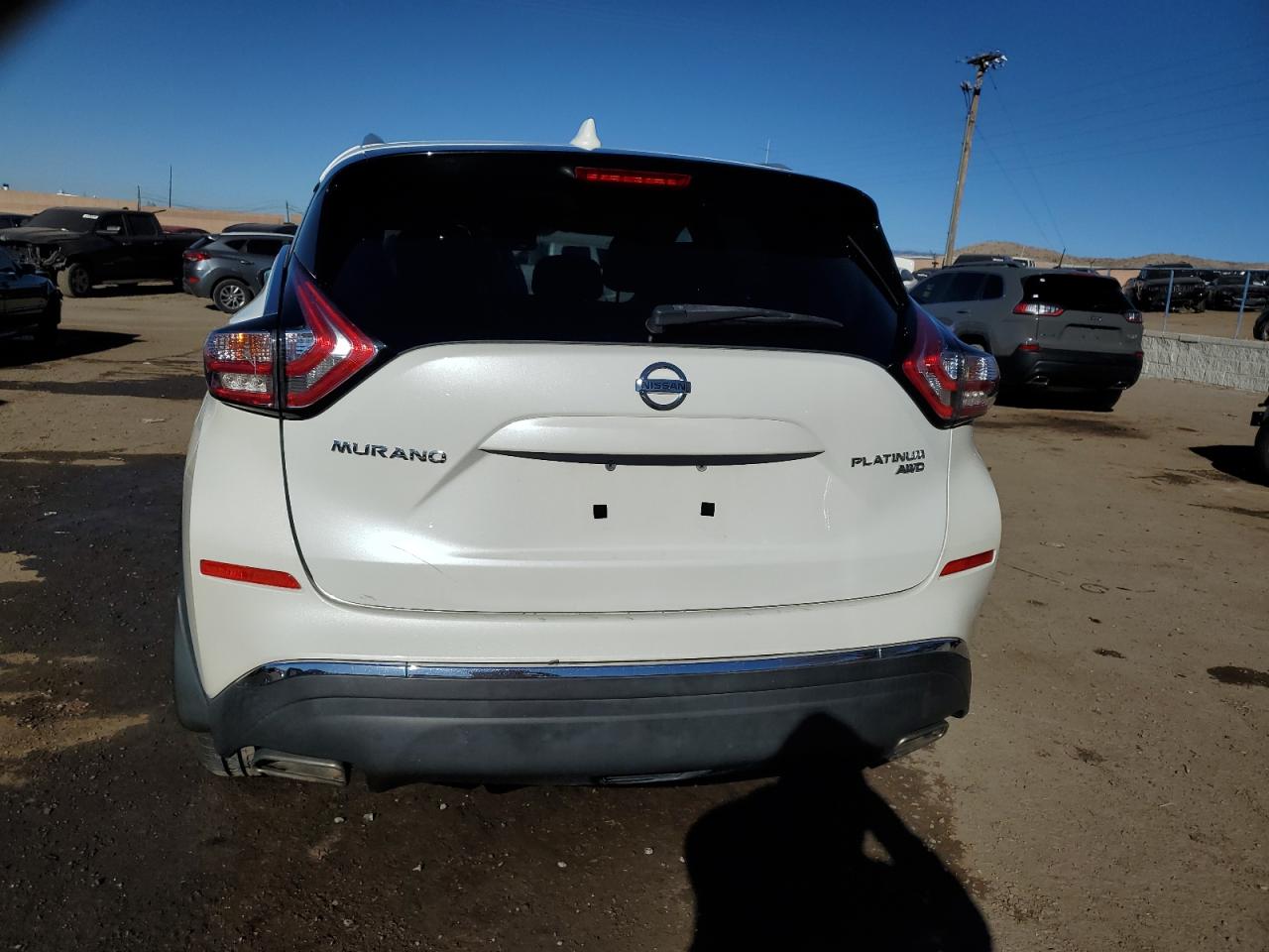 2018 Nissan Murano VIN 5N1AZ2MH7JN171396 Copart auction photo, side damage thumbnail 6