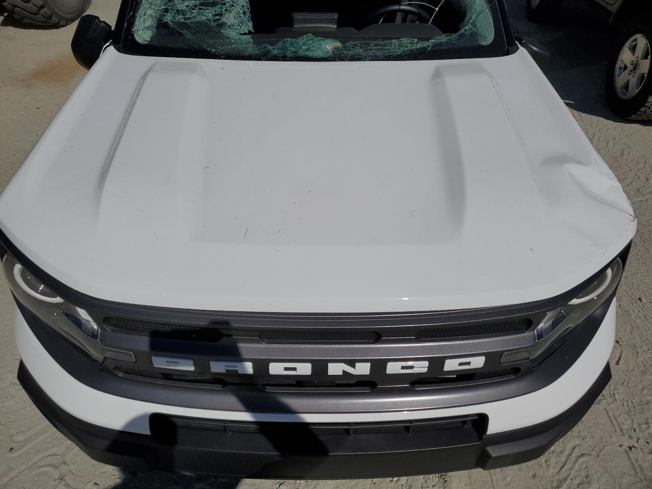 2023 Ford Bronco VIN 3FMCR9B68PRE07286 Copart auction photo, rollover damage thumbnail 11