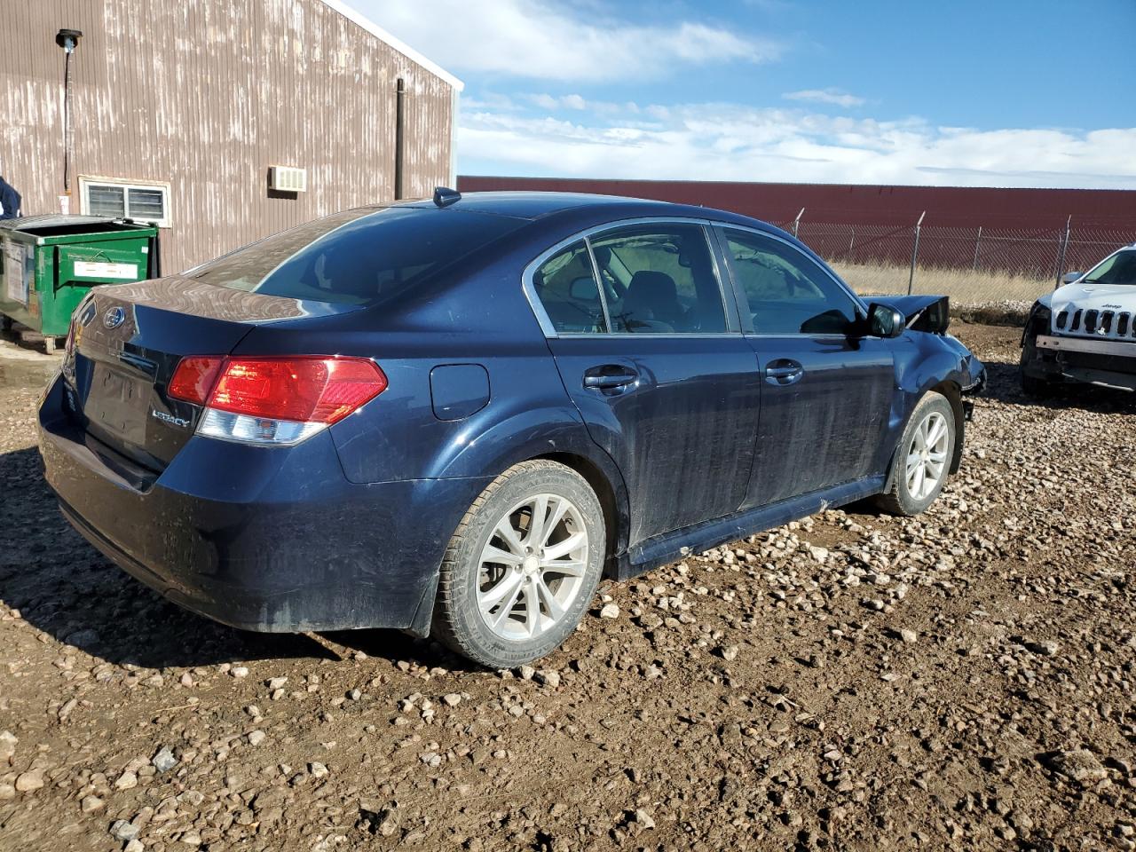 2014 Subaru Legacy VIN 4S3BMCC67E3020878 Copart auction photo, front end damage thumbnail 3