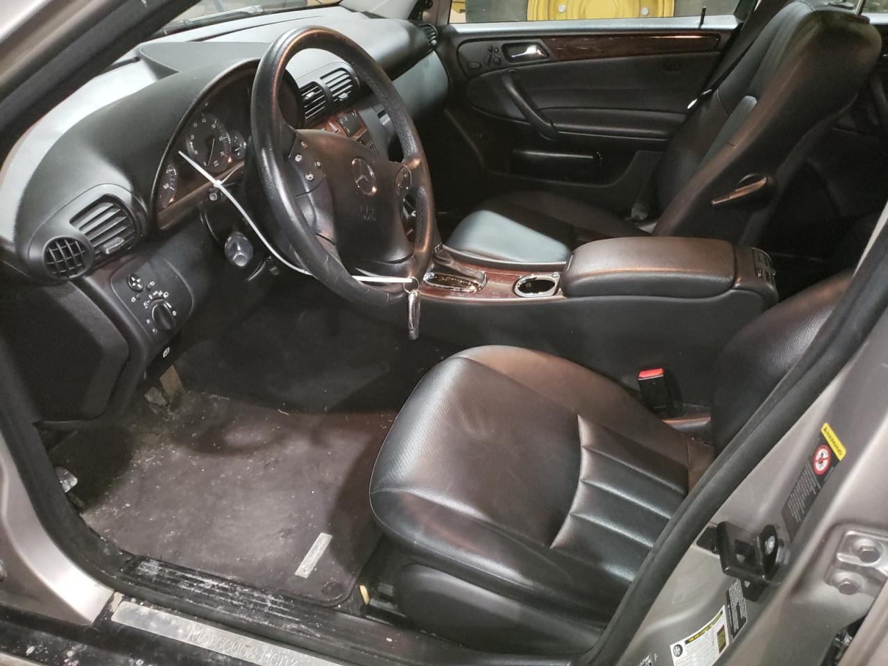 2007 Mercedes-Benz C-klasse VIN WDBRF92H37F888214 Copart auction photo, front end damage thumbnail 7