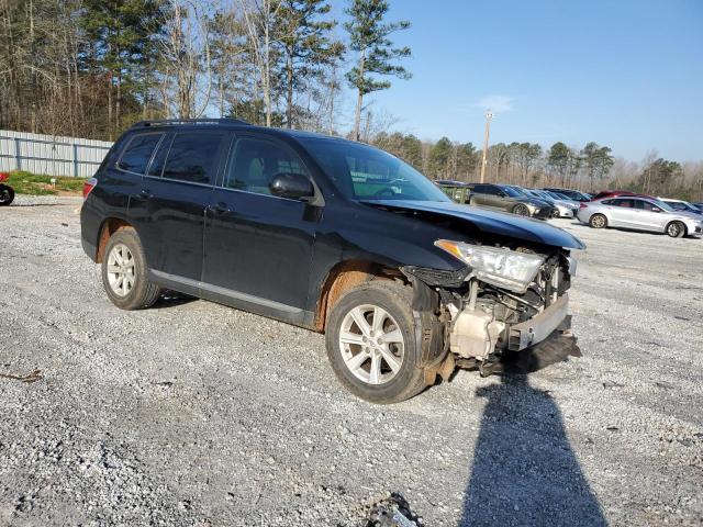 2013 Toyota Highlander VIN 5TDZK3EH2DS102226 Copart auction photo, front end damage thumbnail 4