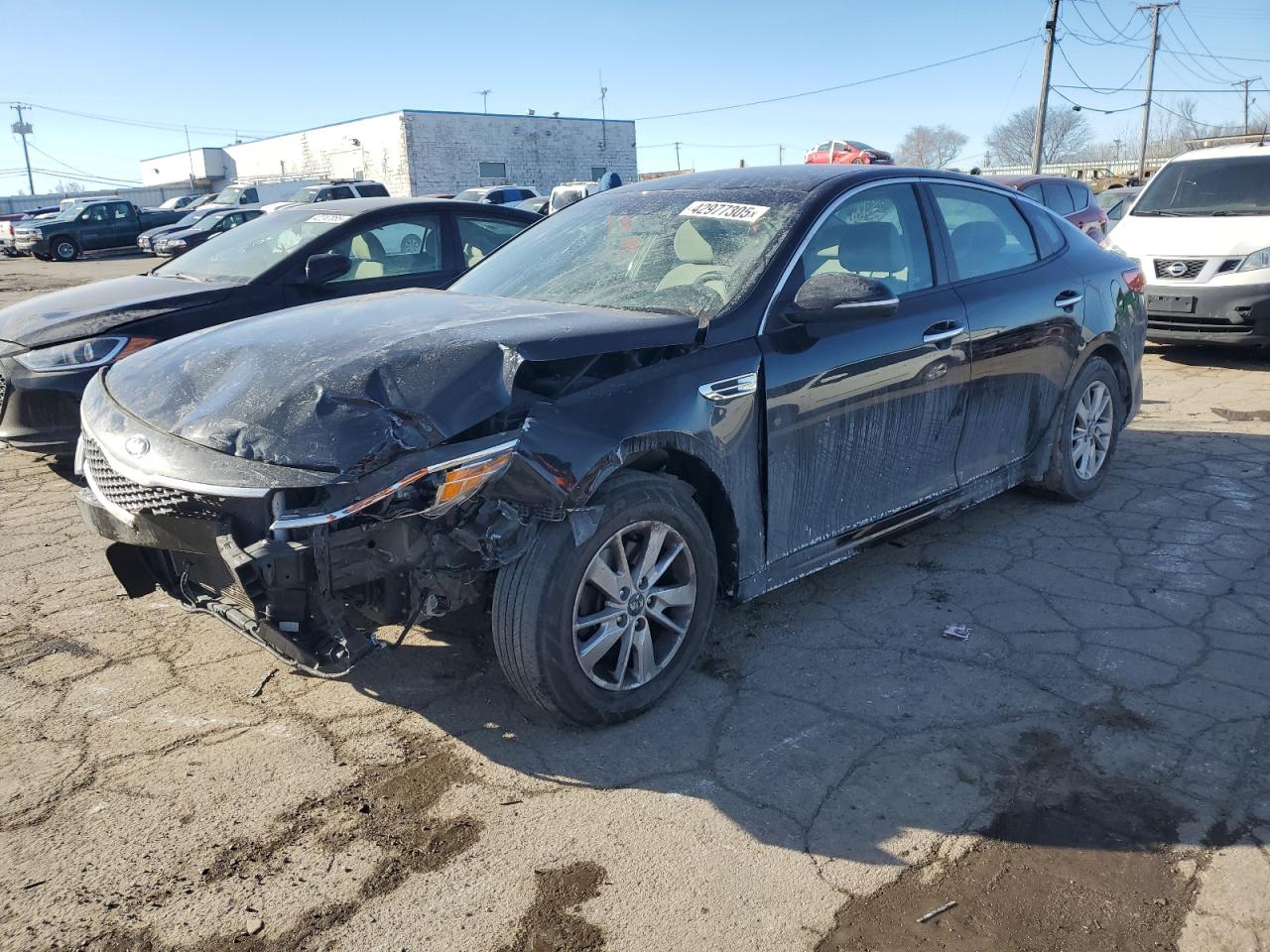 2016 KIA Optima VIN 5XXGT4L37GG039339
