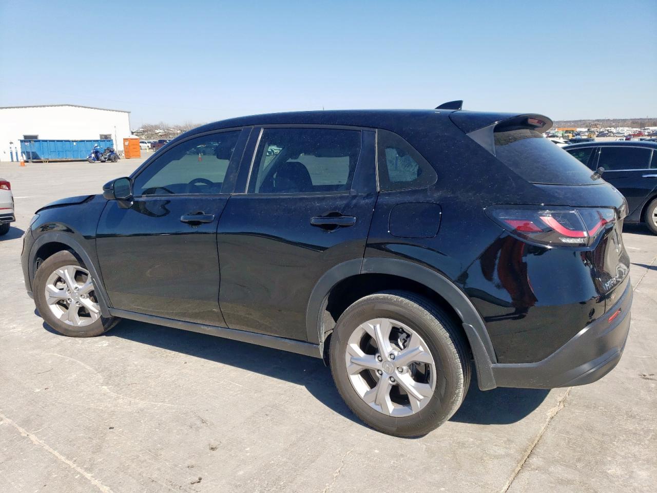 2024 Honda HR-V VIN 3CZRZ2H33RM701546 Copart auction photo, front end / side damage thumbnail 2