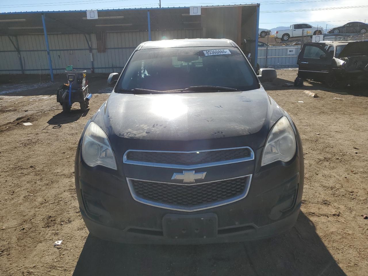 2013 Chevrolet Equinox VIN 2GNALBEK3D1252764 Copart auction photo, side / rear end damage thumbnail 5