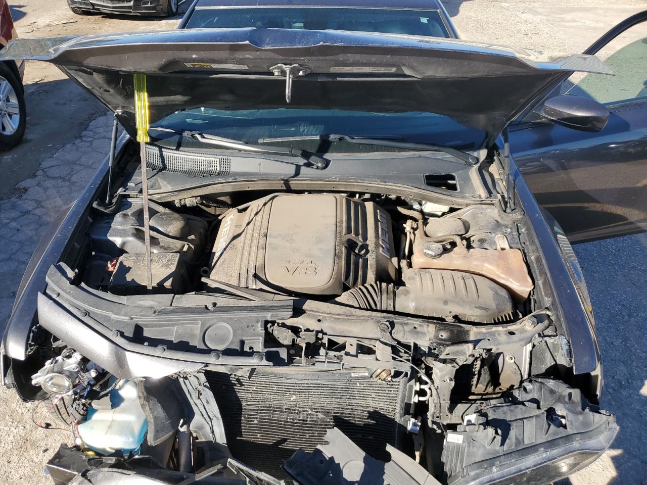 2015 Chrysler 300 VIN 2C3CCABT8FH921196 Copart auction photo, front end damage thumbnail 12