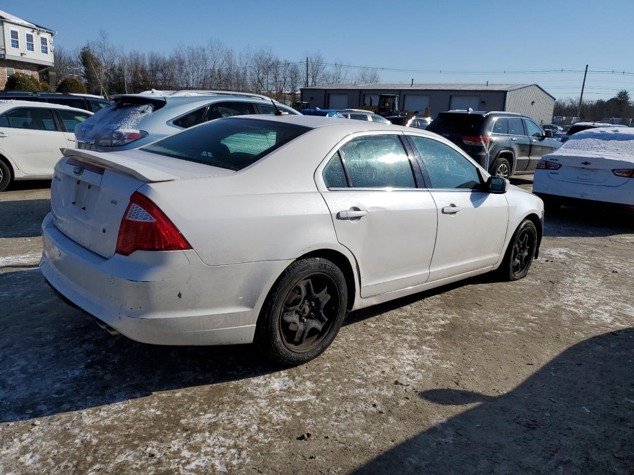 2010 Ford Fusion VIN 3FAHP0HA9AR426711 Copart auction photo, side / rear end damage thumbnail 3