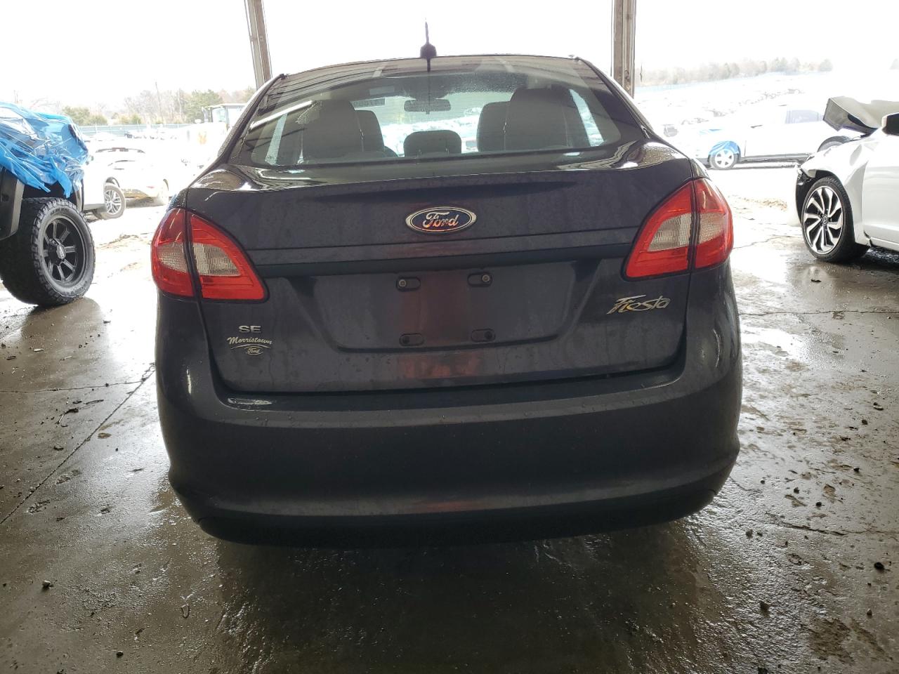 2013 Ford Fiesta VIN 3FADP4BJ7DM218360 Copart auction photo, front end / hail damage thumbnail 6