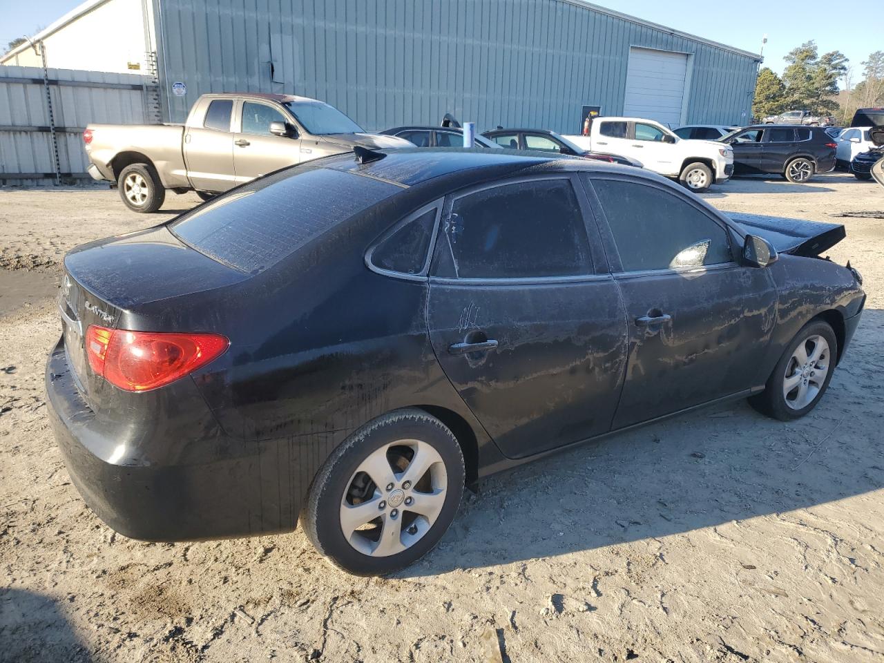 2010 Hyundai Elantra VIN KMHDU4AD0AU199412 Copart auction photo, front end / minor dent/scratches damage thumbnail 3