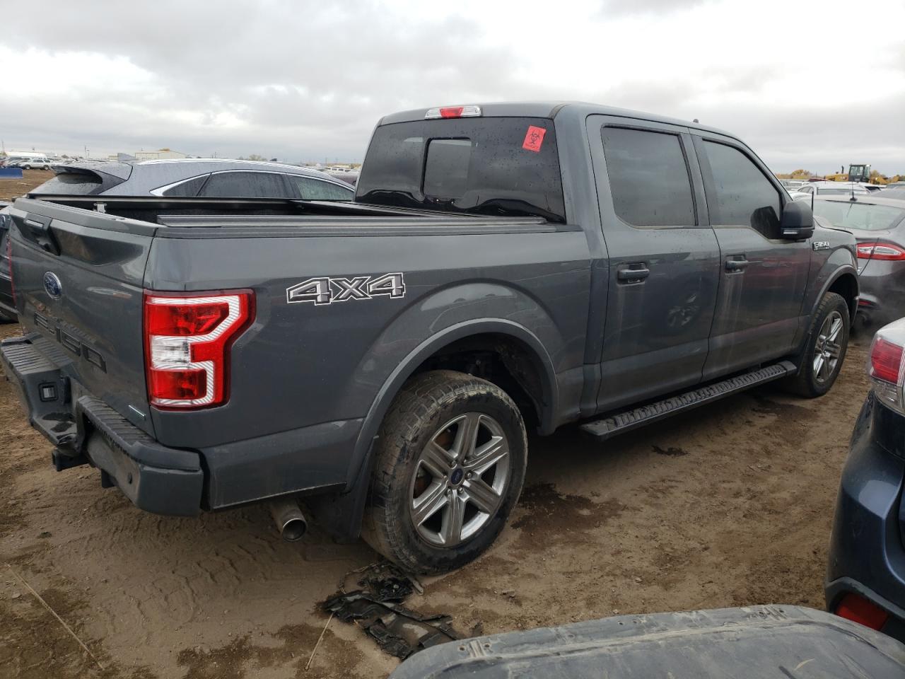 2018 Ford F-150 VIN 1FTEW1EP1JFD28834 Copart auction photo, minor dent/scratches damage thumbnail 3
