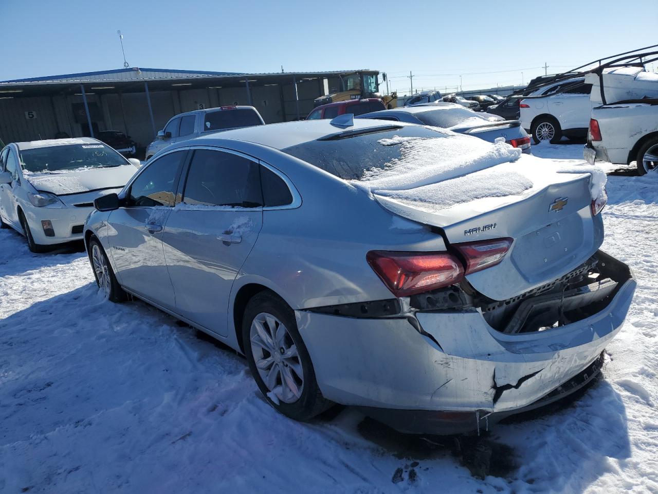 2020 Chevrolet Malibu VIN 1G1ZD5ST5LF090997 Copart auction photo, rear end damage thumbnail 2