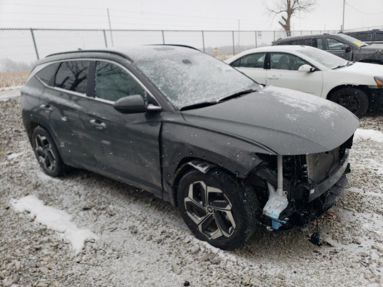 2024 Hyundai Tucson VIN 5NMJB3DEXRH423302 Copart auction photo, front end / minor dent/scratches damage thumbnail 4