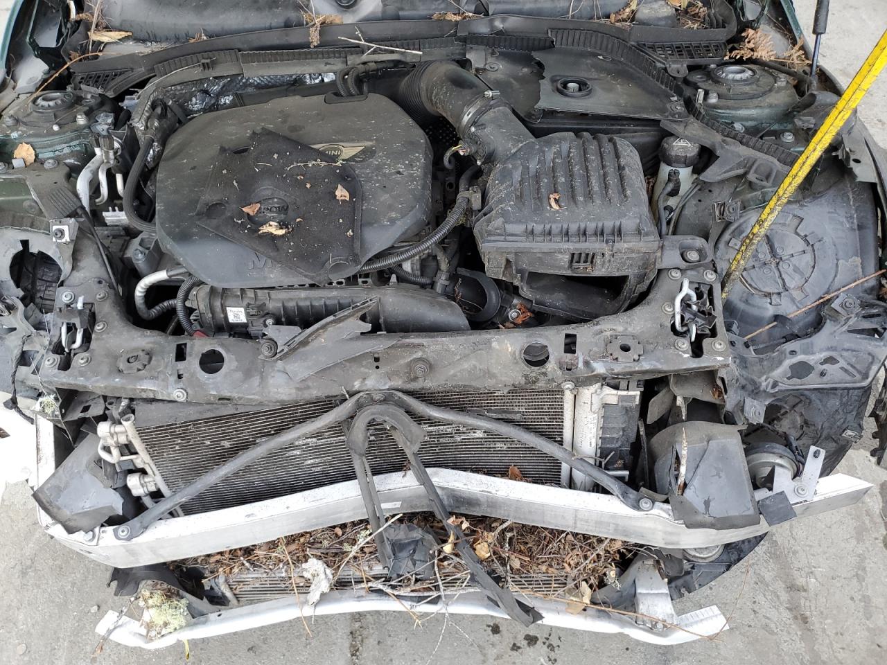 2014 MINI Cooper VIN WMWXM5C55ET932706 Copart auction photo, all over / rollover damage thumbnail 12