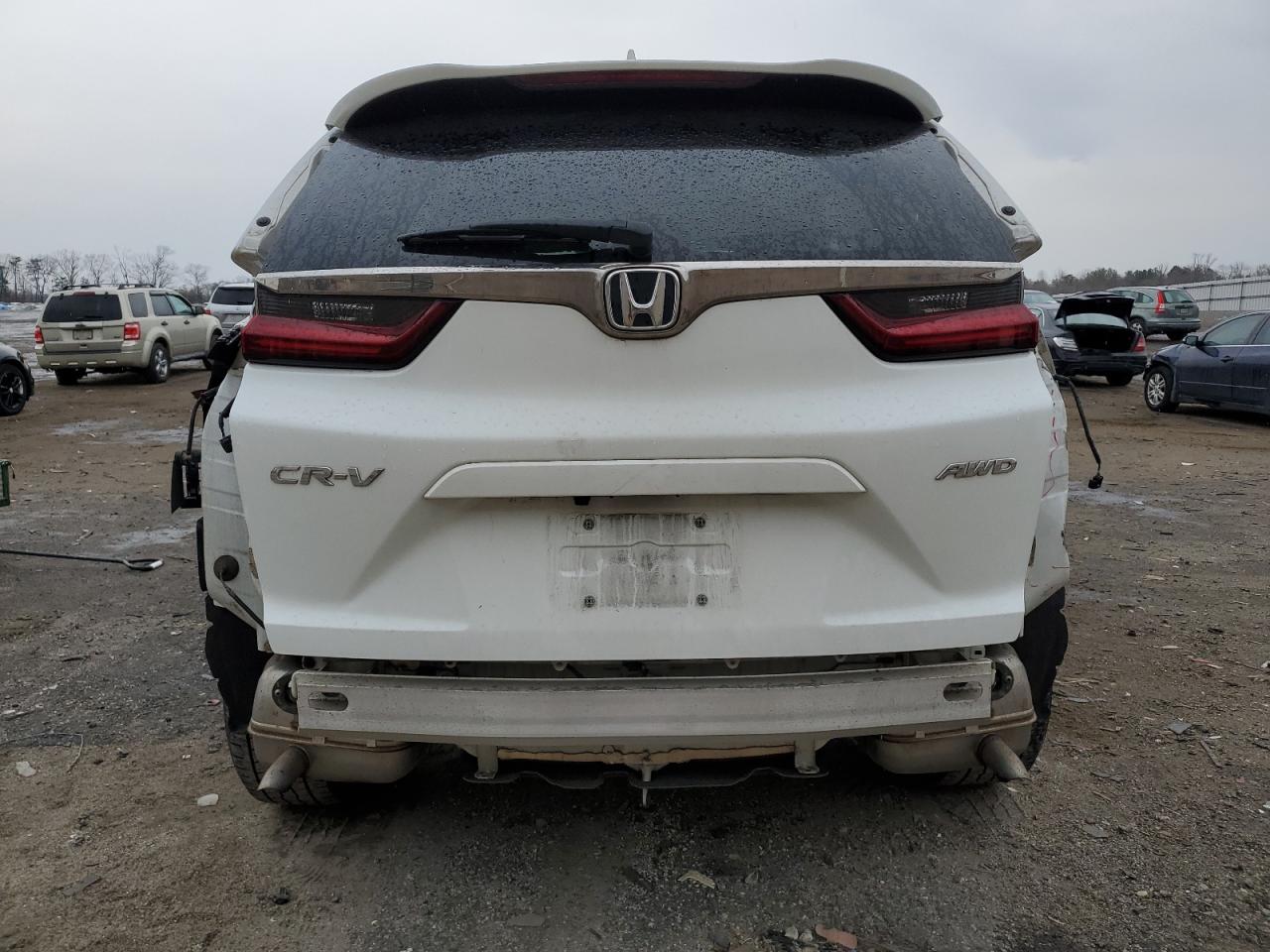 2020 Honda CR-V VIN 7FARW2H50LE007266 Copart auction photo, rear end damage thumbnail 6