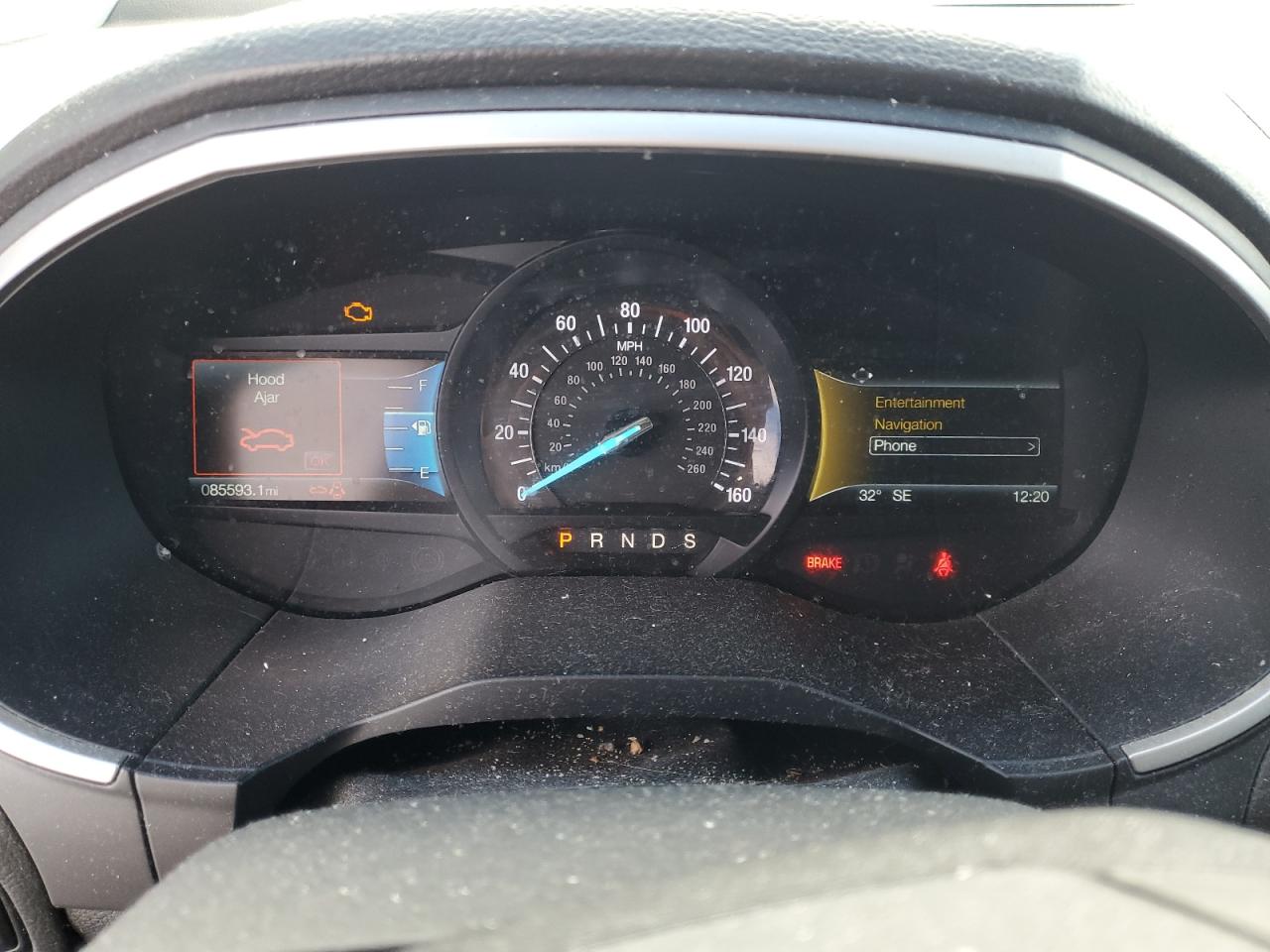 2019 Ford Edge VIN 2FMPK4J99KBB59111 Copart auction photo, front end / side damage thumbnail 9