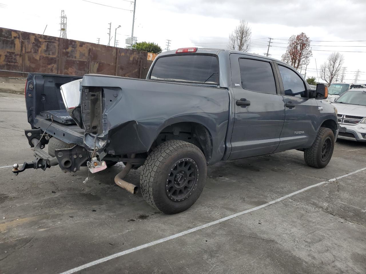 2007 Toyota Tundra VIN 5TBEV541X7S454215 Copart auction photo, rear end damage thumbnail 3