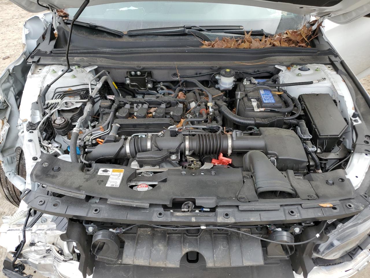 2022 Honda Accord VIN 1HGCV1F3XNA078326 Copart auction photo, front end damage thumbnail 11