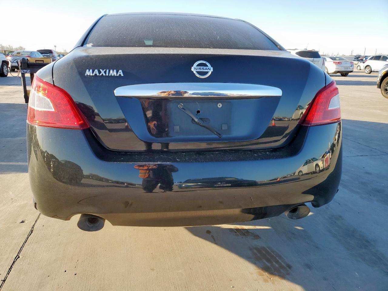 2010 Nissan Maxima VIN 1N4AA5AP3AC856277 Copart auction photo, top/roof damage thumbnail 6