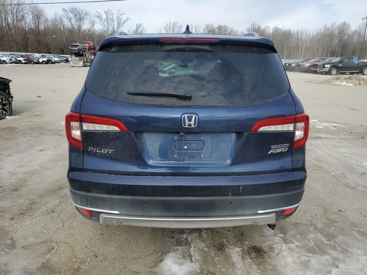 2019 Honda Pilot VIN 5FNYF6H65KB038616 Copart auction photo, front end damage thumbnail 6