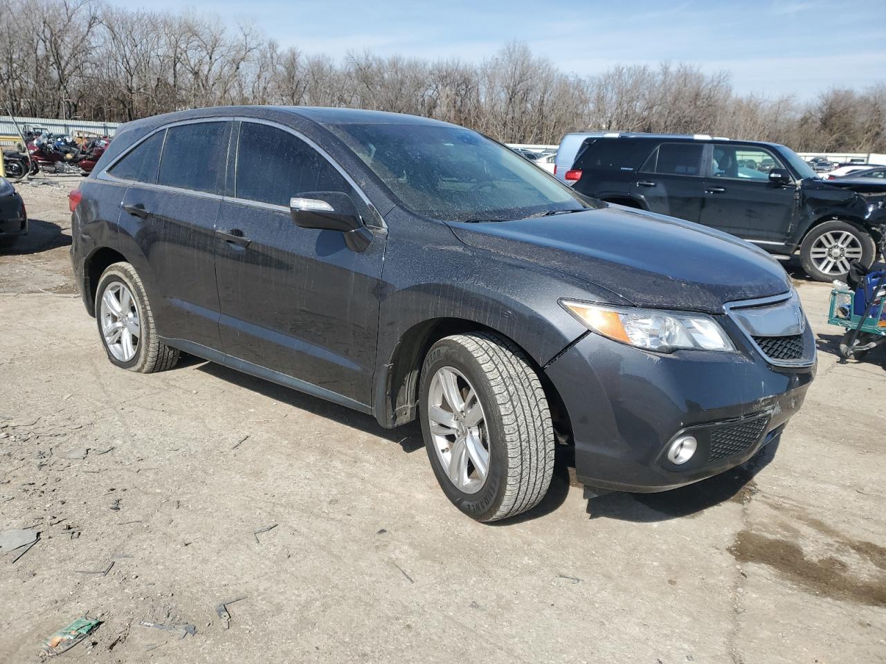 2015 Acura RDX VIN 5J8TB3H56FL010582 Copart auction photo, front end / minor dent/scratches damage thumbnail 4
