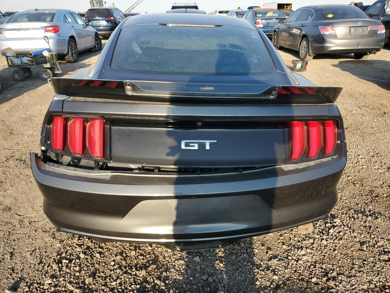 2017 Ford Mustang VIN 1FA6P8CF6H5312882 Copart auction photo, side / front end damage thumbnail 6