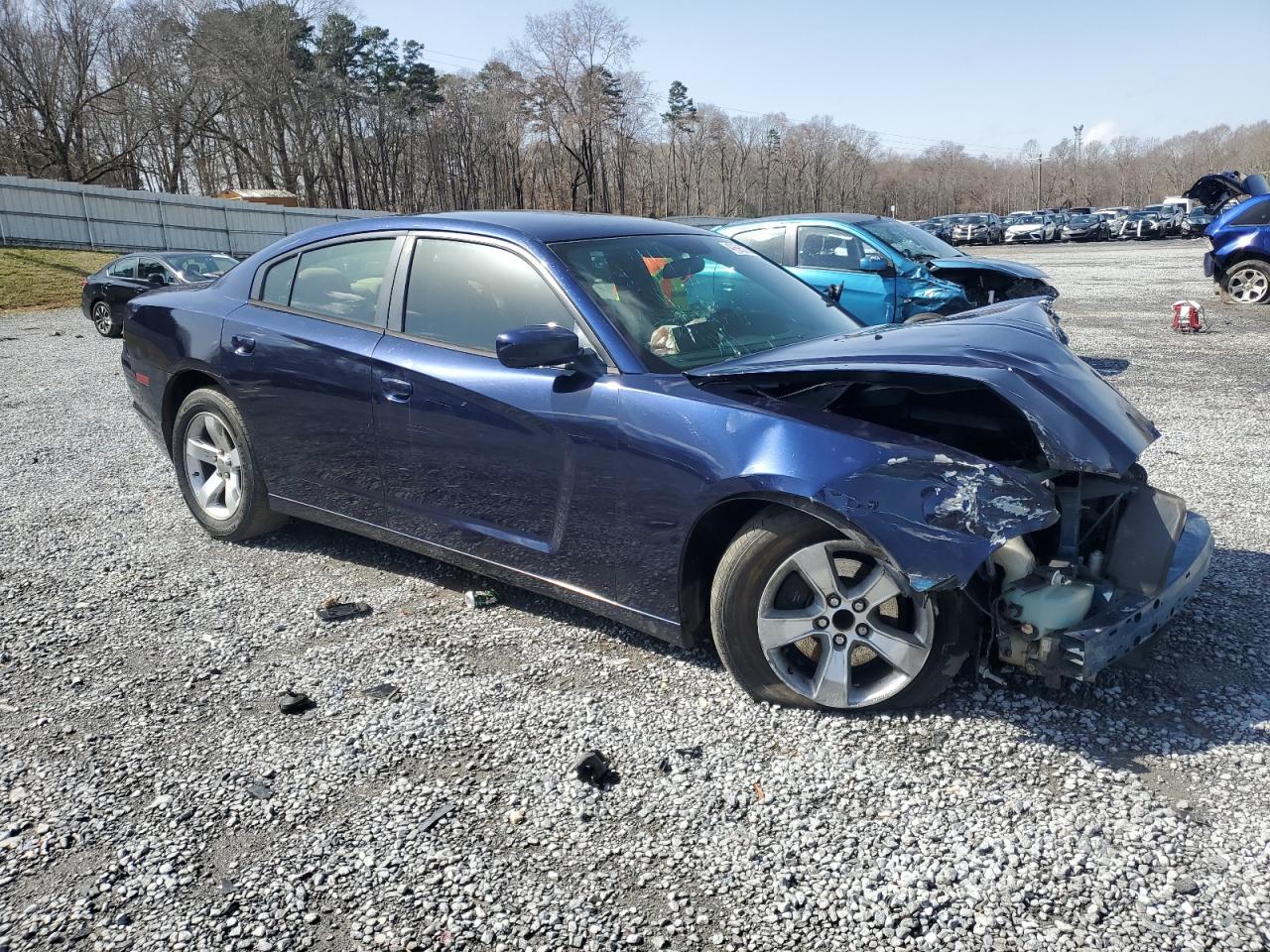 2014 Dodge Charger VIN 2C3CDXBG1EH150033 Copart auction photo, front end / minor dent/scratches damage thumbnail 4