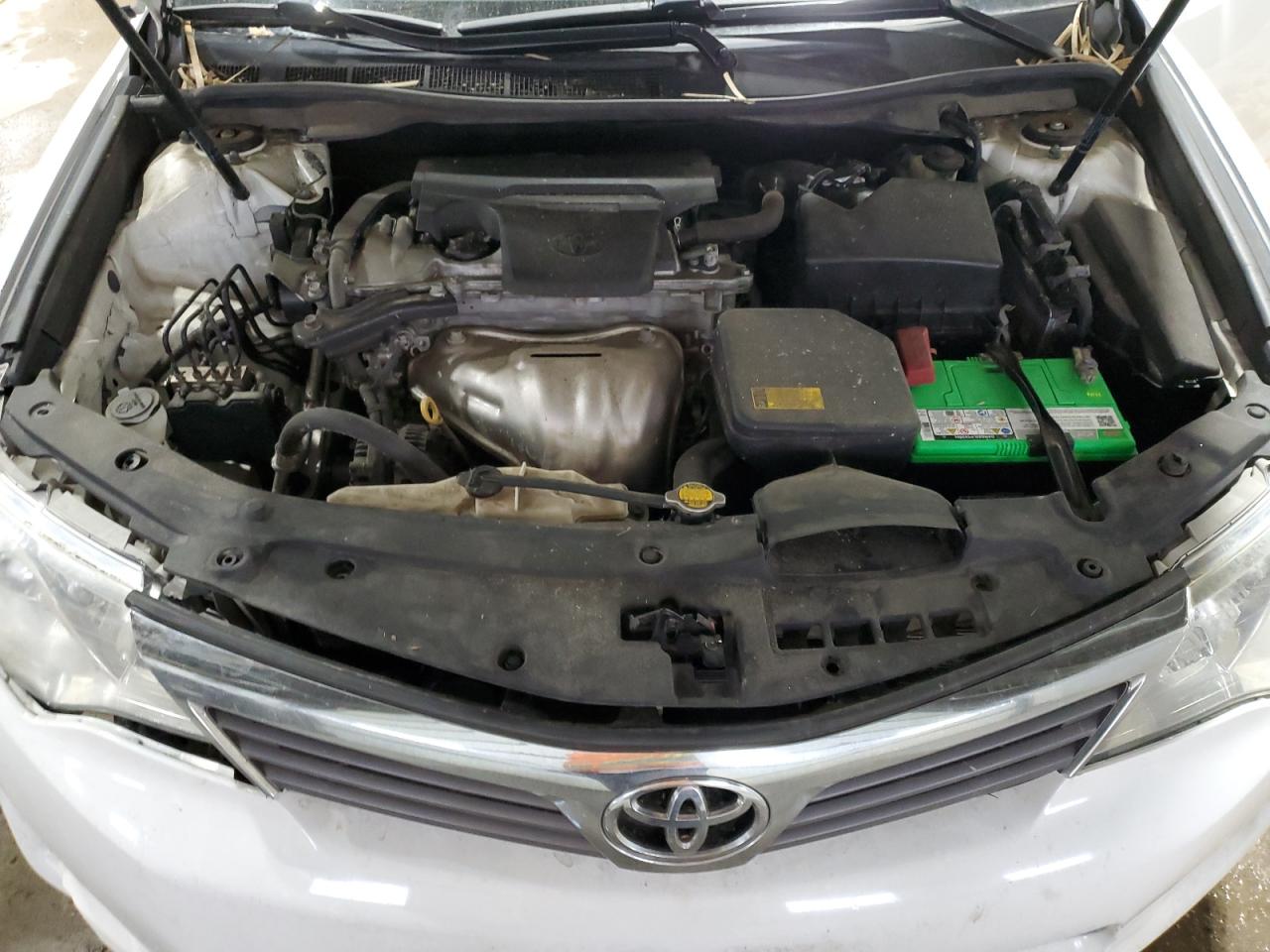 2014 Toyota Camry VIN 4T4BF1FK5ER418870 Copart auction photo, front end / undercarriage damage thumbnail 11