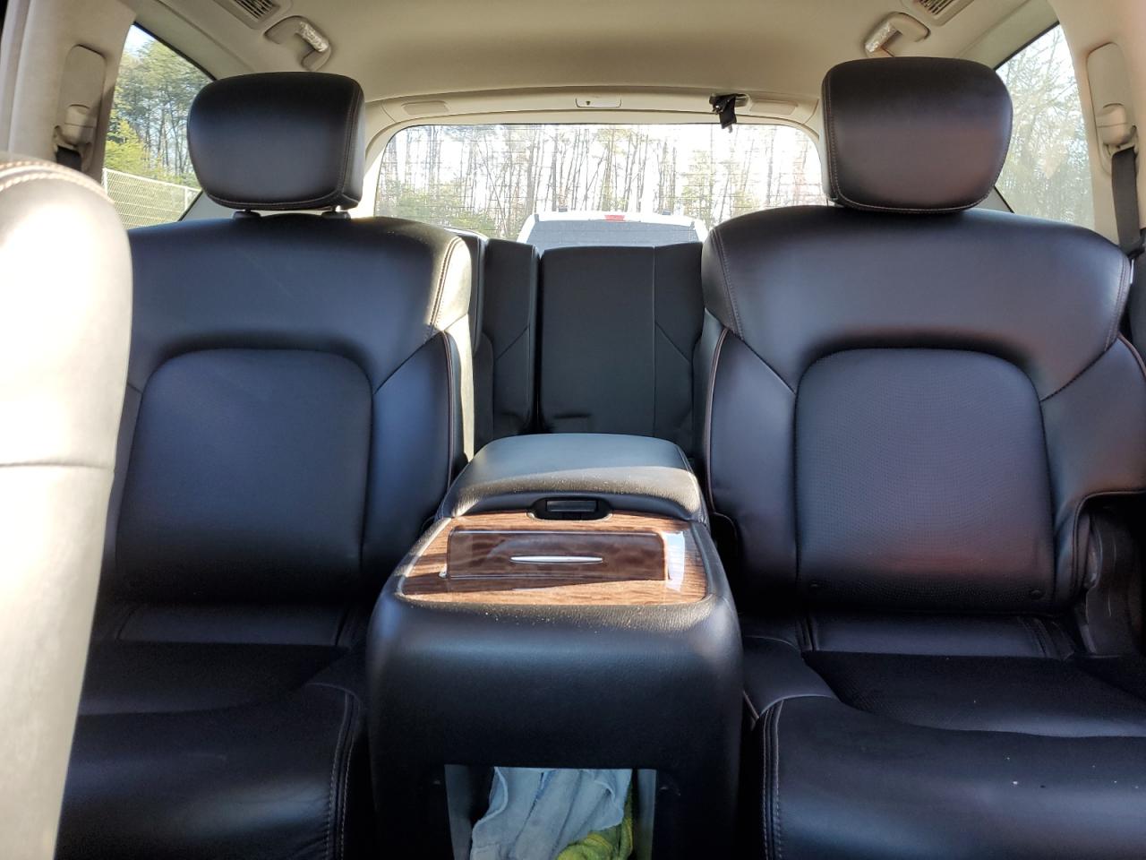 2017 Nissan Armada VIN JN8AY2NE1H9704006 Copart auction photo, undercarriage / front end damage thumbnail 10