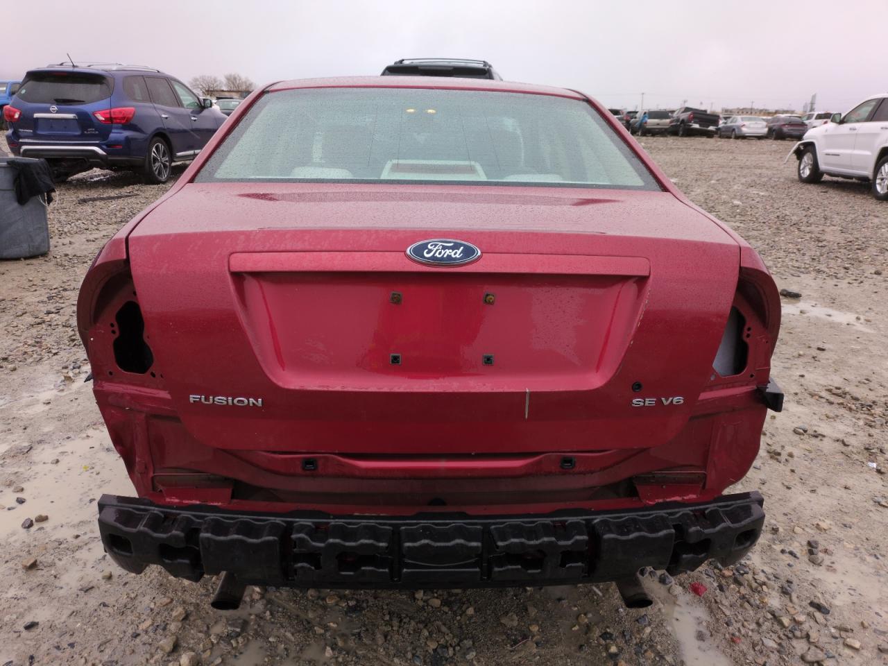 2007 Ford Fusion VIN 3FAHP07127R112814 Copart auction photo, rear end damage thumbnail 6