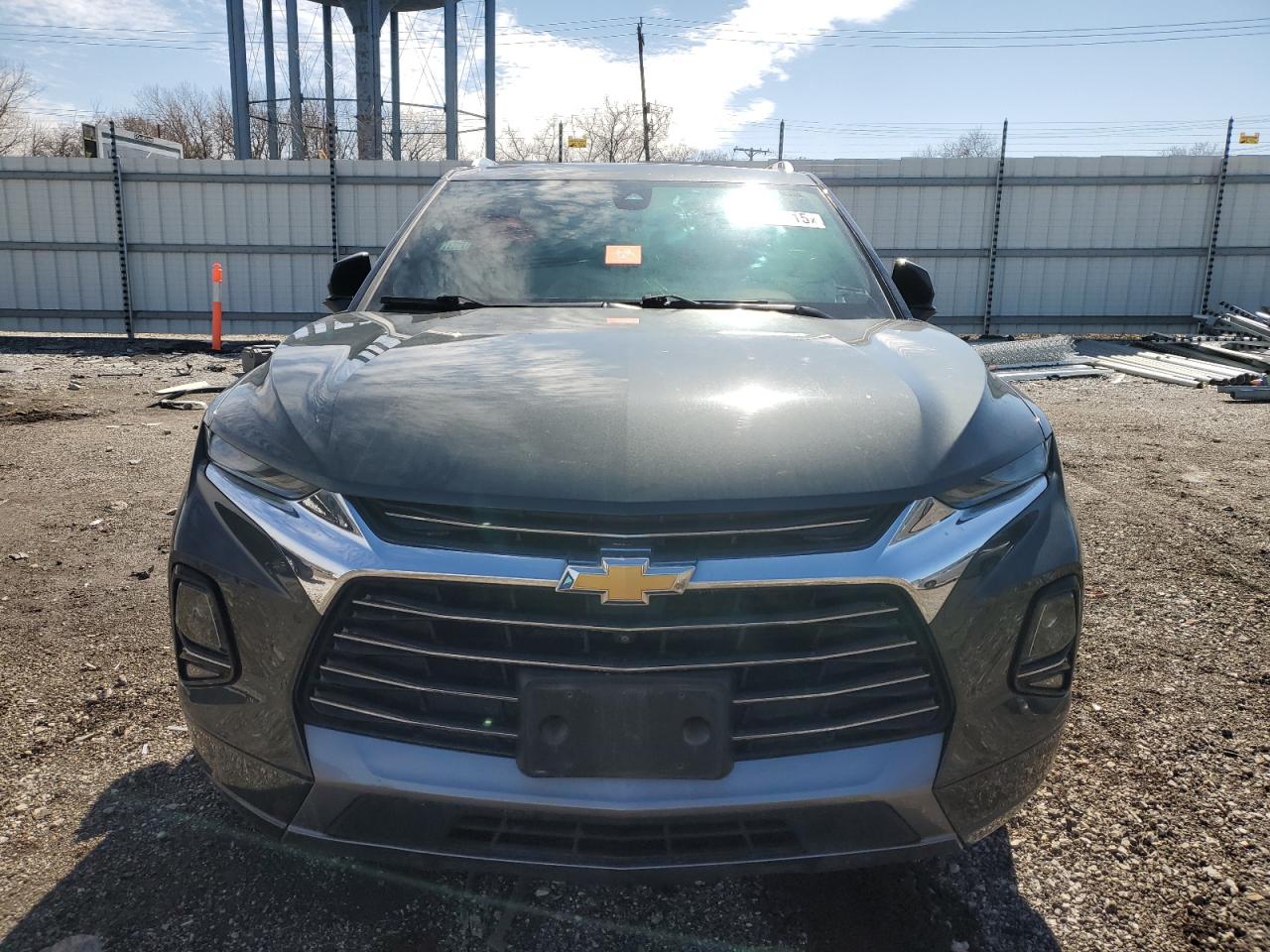 2019 Chevrolet Blazer VIN 3GNKBKRS4KS679812 Copart auction photo, side damage thumbnail 5