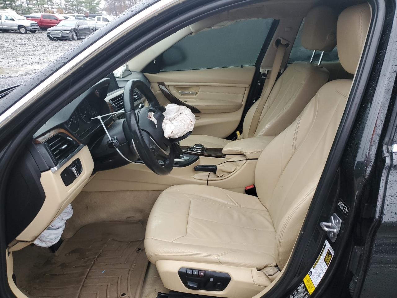 2014 BMW 3er VIN WBA3K5C59EKT33057 Copart auction photo, front end damage thumbnail 7