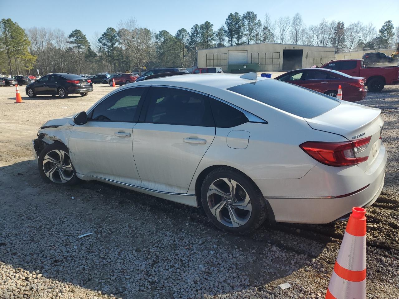 2019 Honda Accord VIN 1HGCV1F52KA032387 Copart auction photo, front end damage thumbnail 2