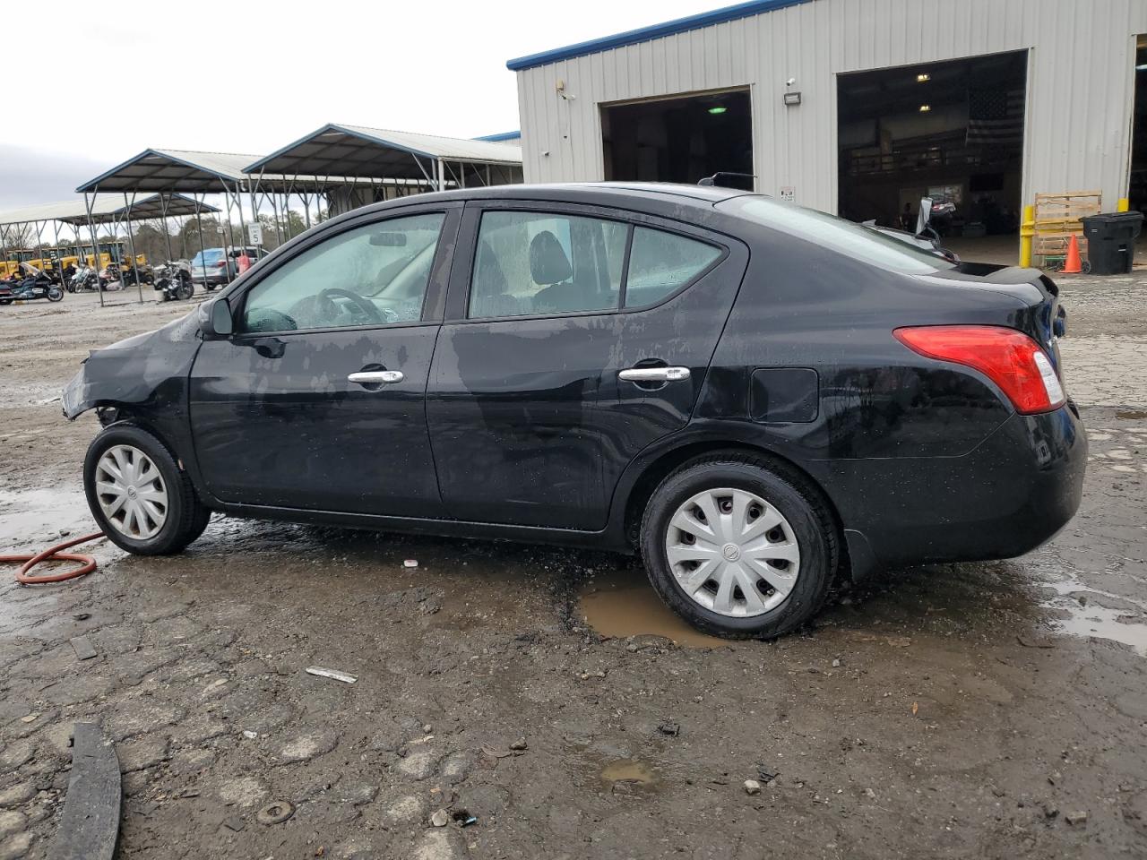 2012 Nissan Versa VIN 3N1CN7AP9CL921498 Copart auction photo, front end damage thumbnail 2