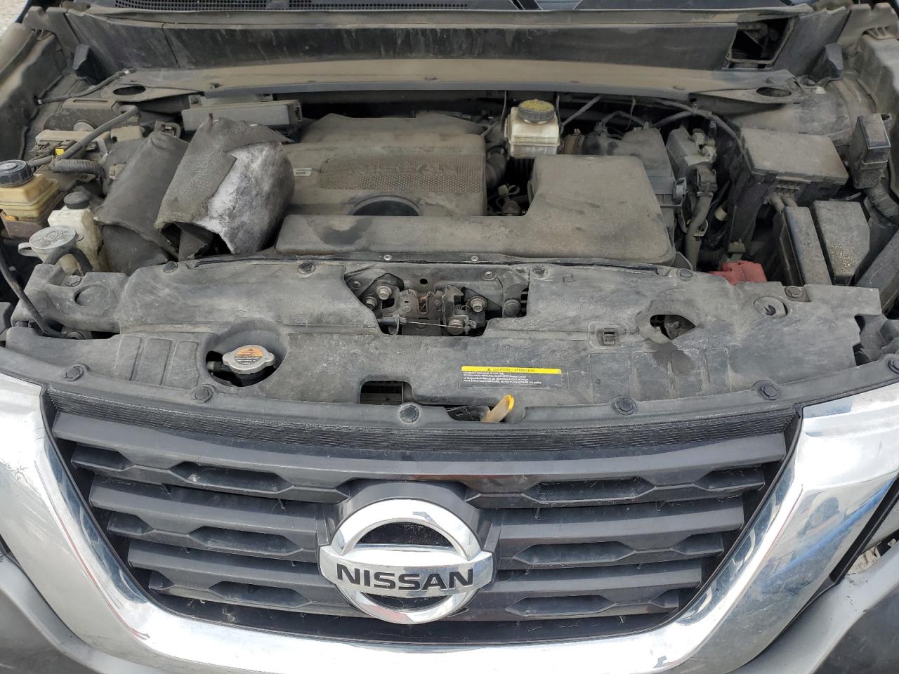 2017 Nissan Pathfinder VIN 5N1DR2MN1HC672695 Copart auction photo, all over damage thumbnail 11