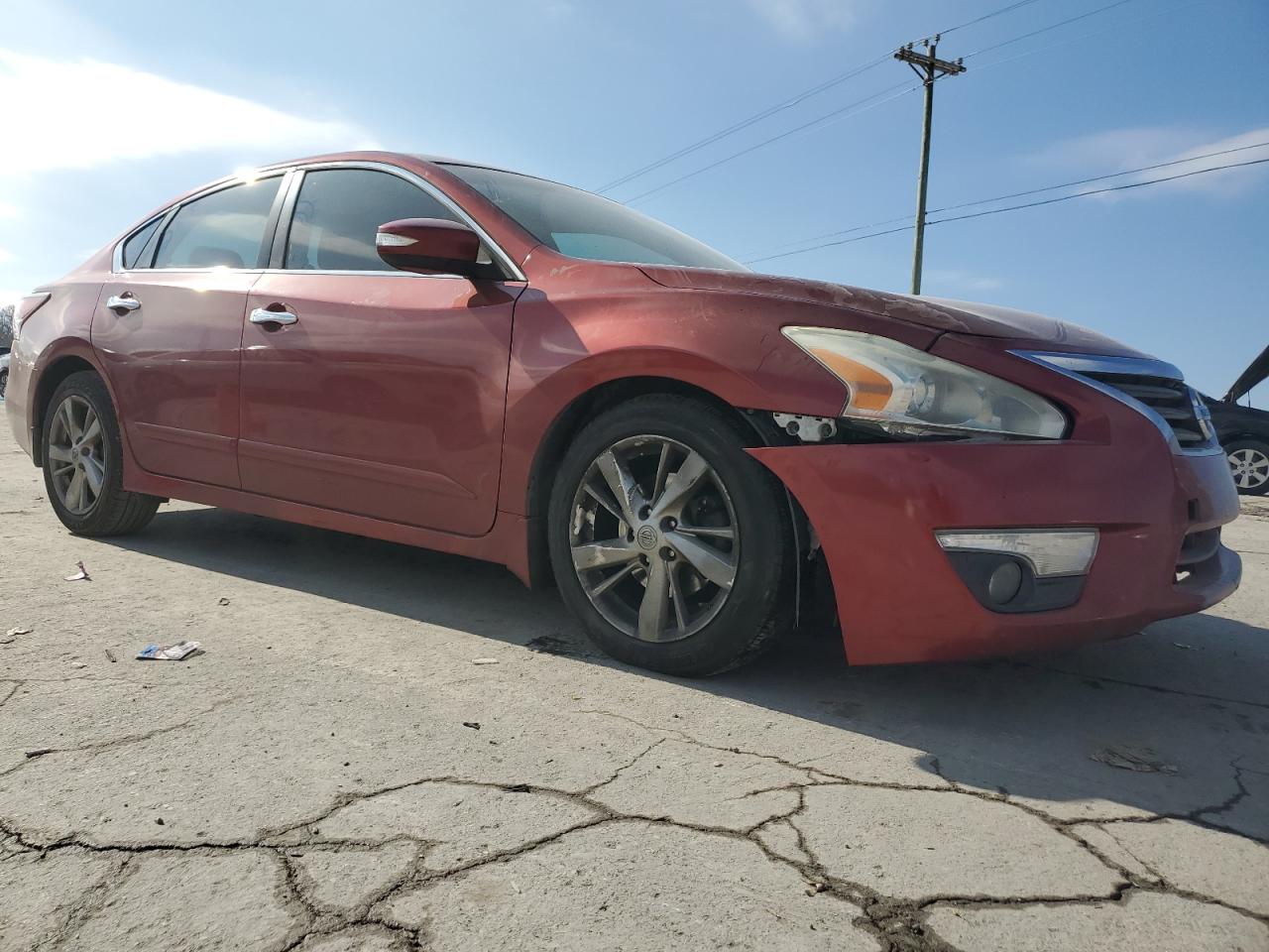 2015 Nissan Altima VIN 1N4AL3AP3FC236146 Copart auction photo, front end / side damage thumbnail 4