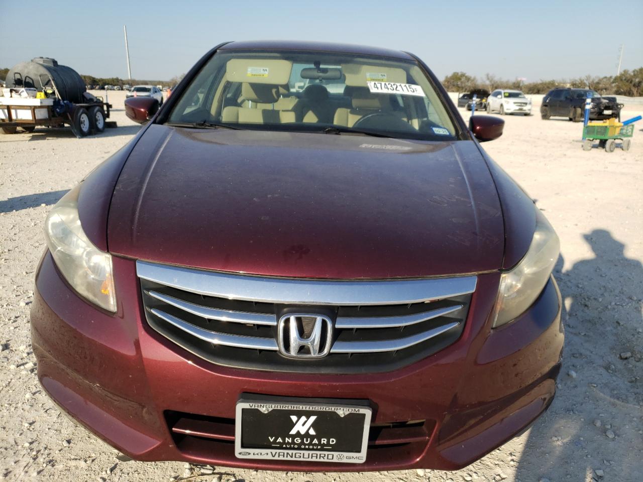2012 Honda Accord VIN 1HGCP2F46CA063778 Copart auction photo, front end / undercarriage damage thumbnail 5