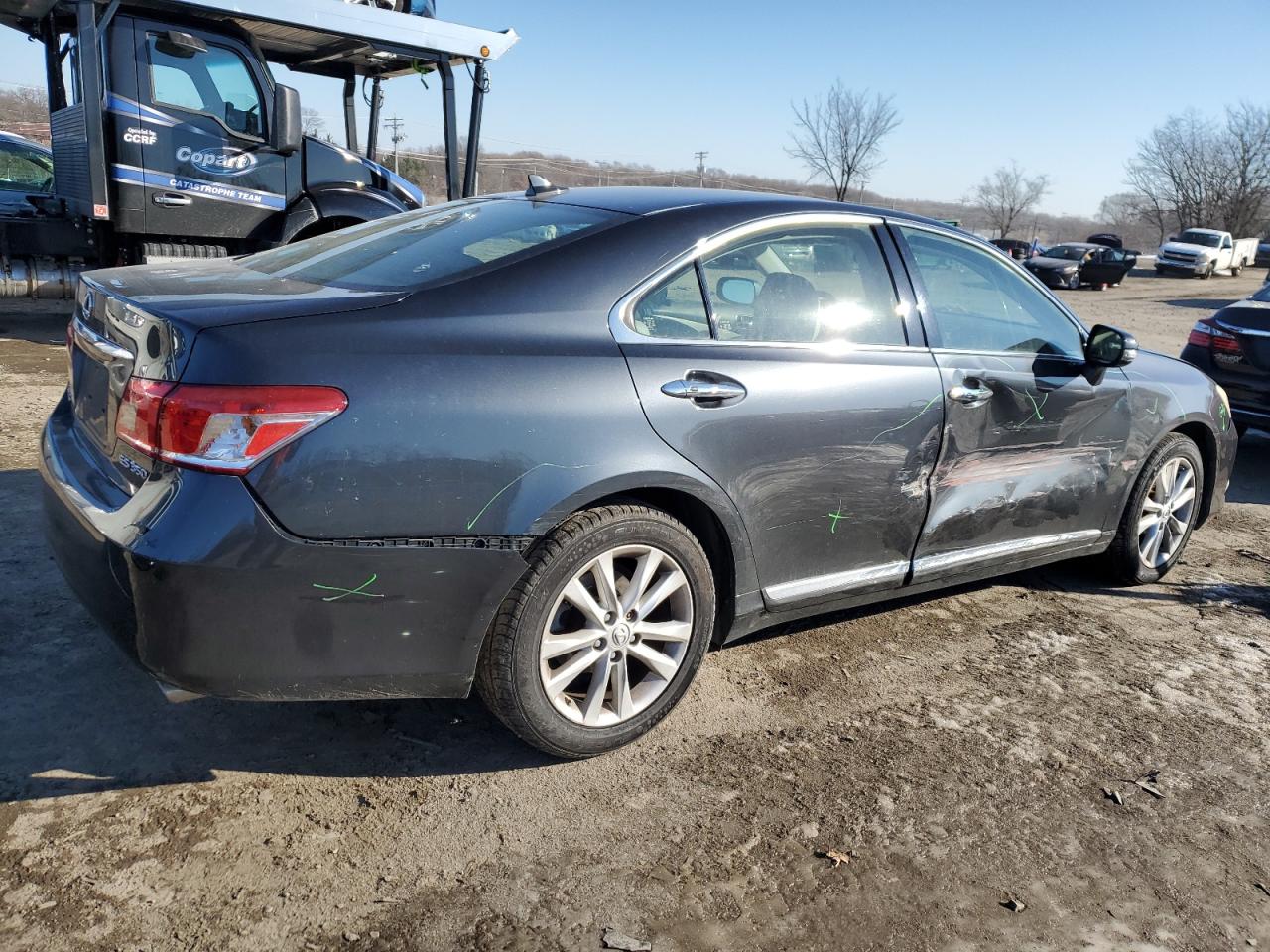 2010 Lexus ES VIN JTHBK1EG9A2388915 Copart auction photo, all over damage thumbnail 3