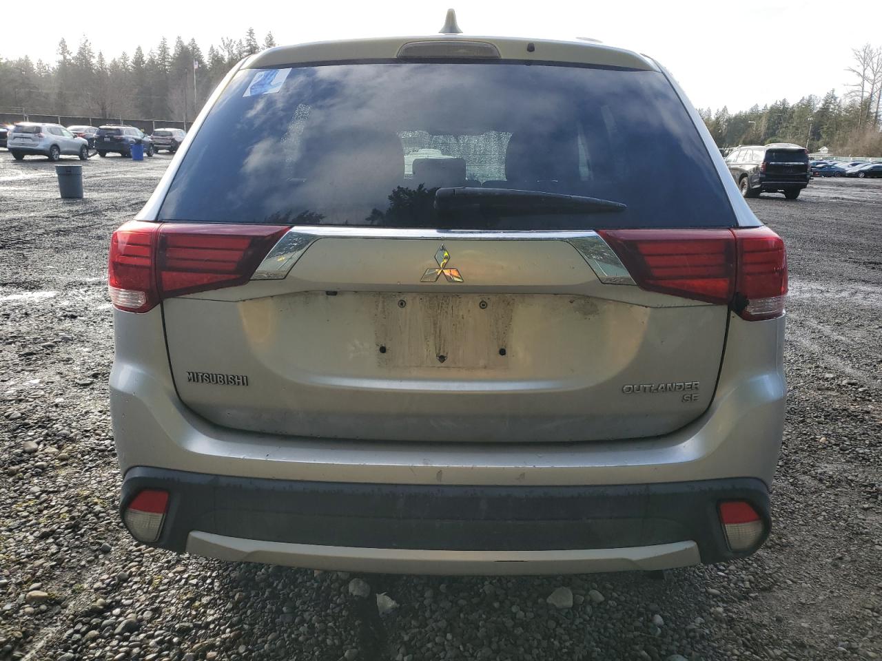 2018 Mitsubishi Outlander VIN JA4AZ3A33JZ054856 Copart auction photo, front end / side damage thumbnail 6