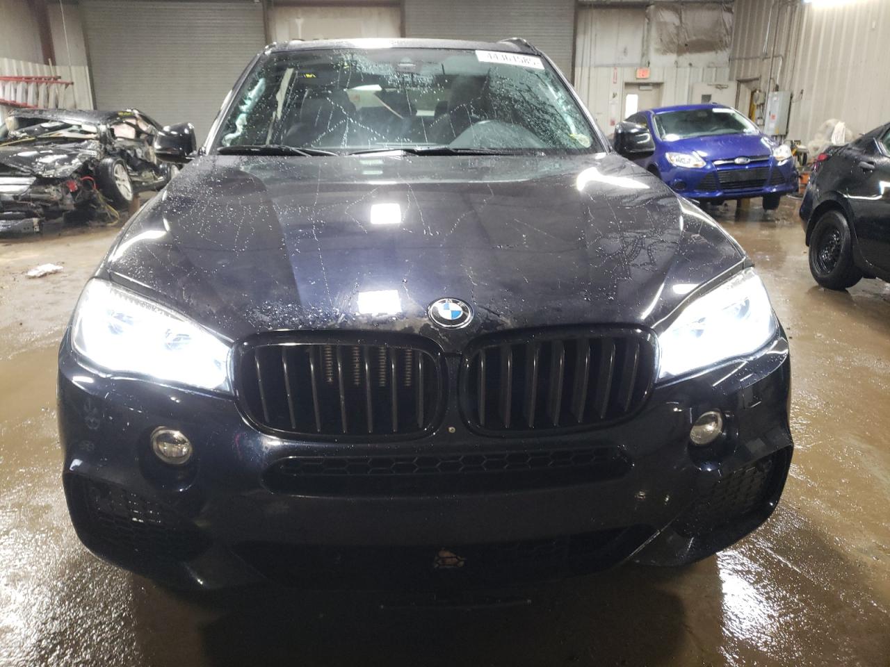2017 BMW X5 VIN 5UXKR6C36H0U13672 Copart auction photo, rear end / side damage thumbnail 5
