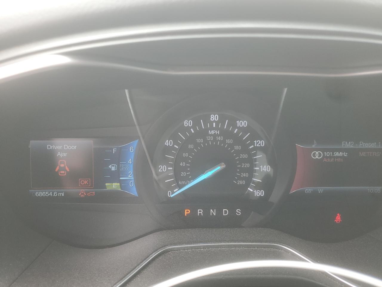 2014 Ford Fusion VIN 3FA6P0K9XER281917 Copart auction photo, rear end damage thumbnail 9