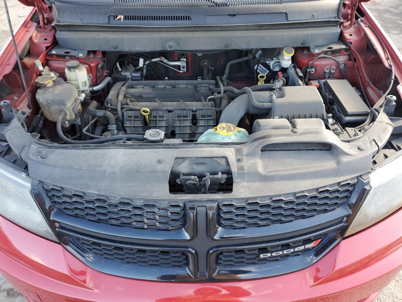 2018 Dodge Journey VIN 3C4PDCAB9JT447290 Copart auction photo, side / front end damage thumbnail 12