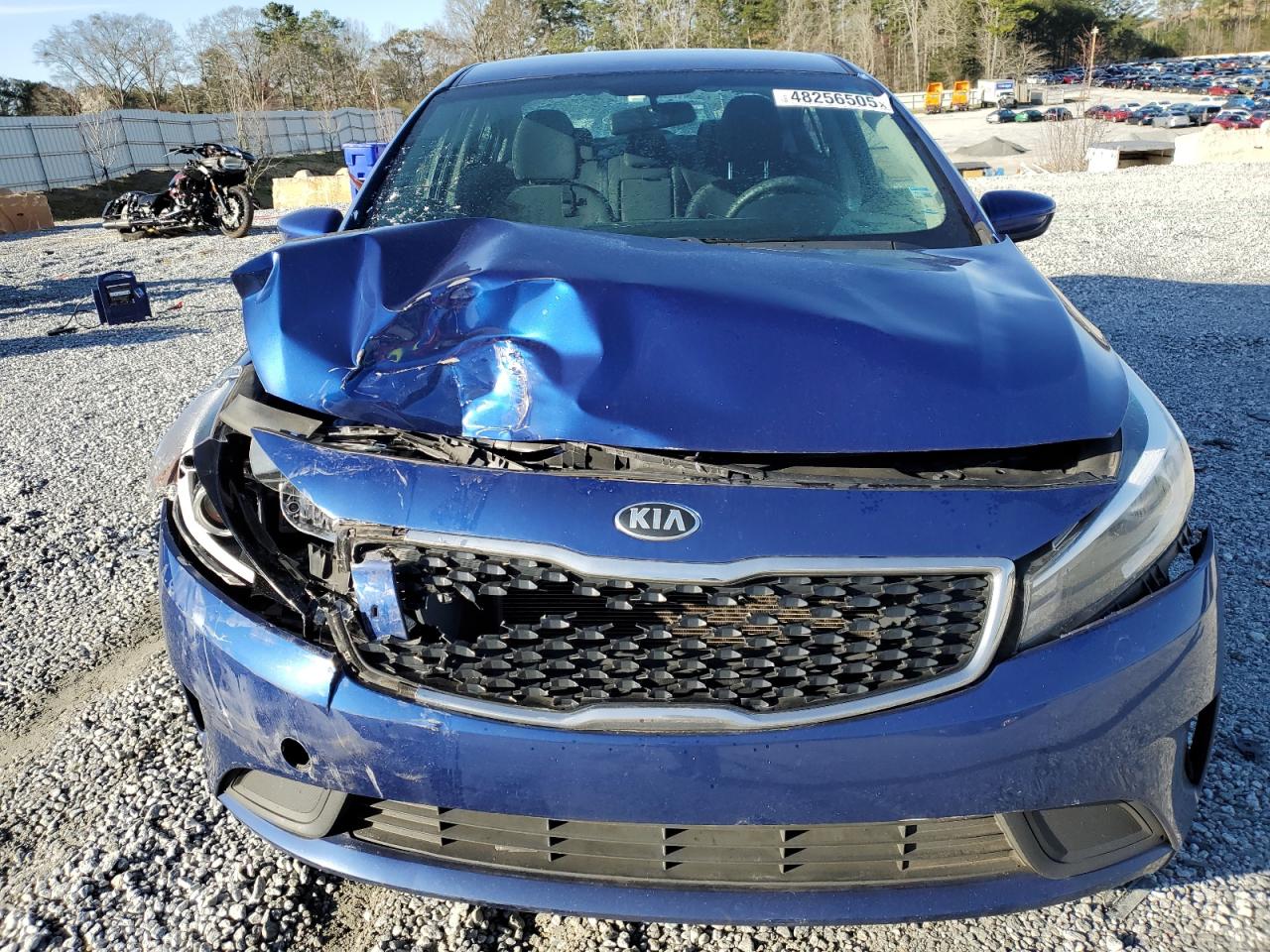 2017 KIA Forte VIN 3KPFL4A72HE148092 Copart auction photo, front end damage thumbnail 5
