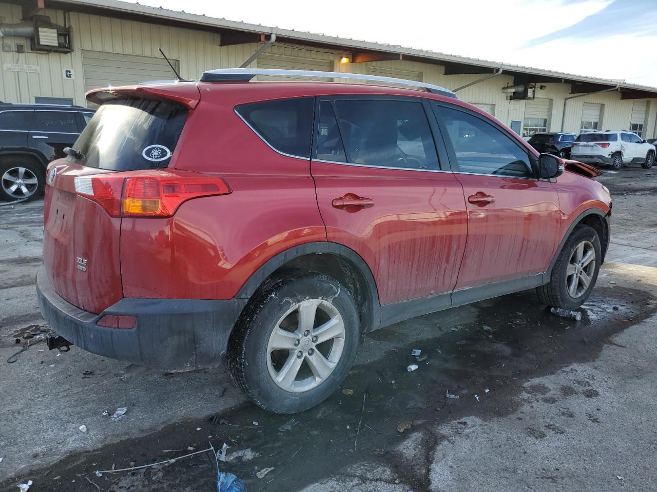 2014 Toyota RAV 4 VIN JTMRFREV2ED072364 Copart auction photo, front end damage thumbnail 3