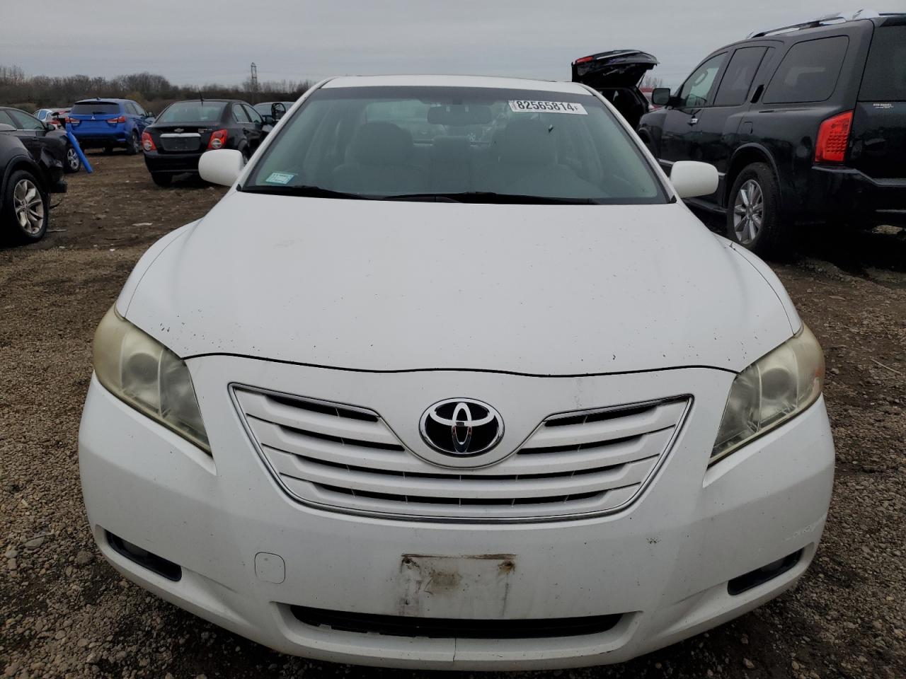2007 Toyota Camry VIN JTNBK46K373030116 Copart auction photo, side / rear end damage thumbnail 5