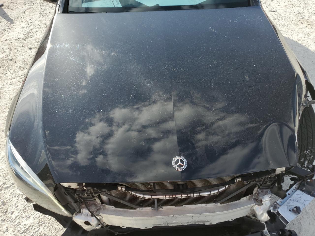 2020 Mercedes-Benz C-klasse VIN WDDWF8DB3LR527684 Copart auction photo, front end damage thumbnail 11