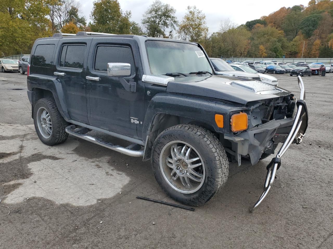 2006 Hummer H3 VIN 5GTDN136968195060 Copart auction photo, front end damage thumbnail 4