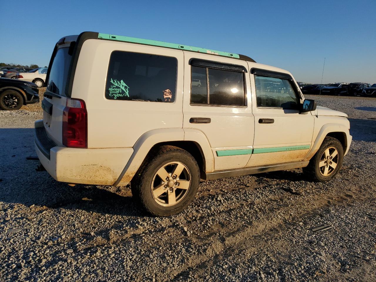 2006 Jeep Commander VIN 1J8HH48N86C168763 Copart auction photo, rear end / front end damage thumbnail 3