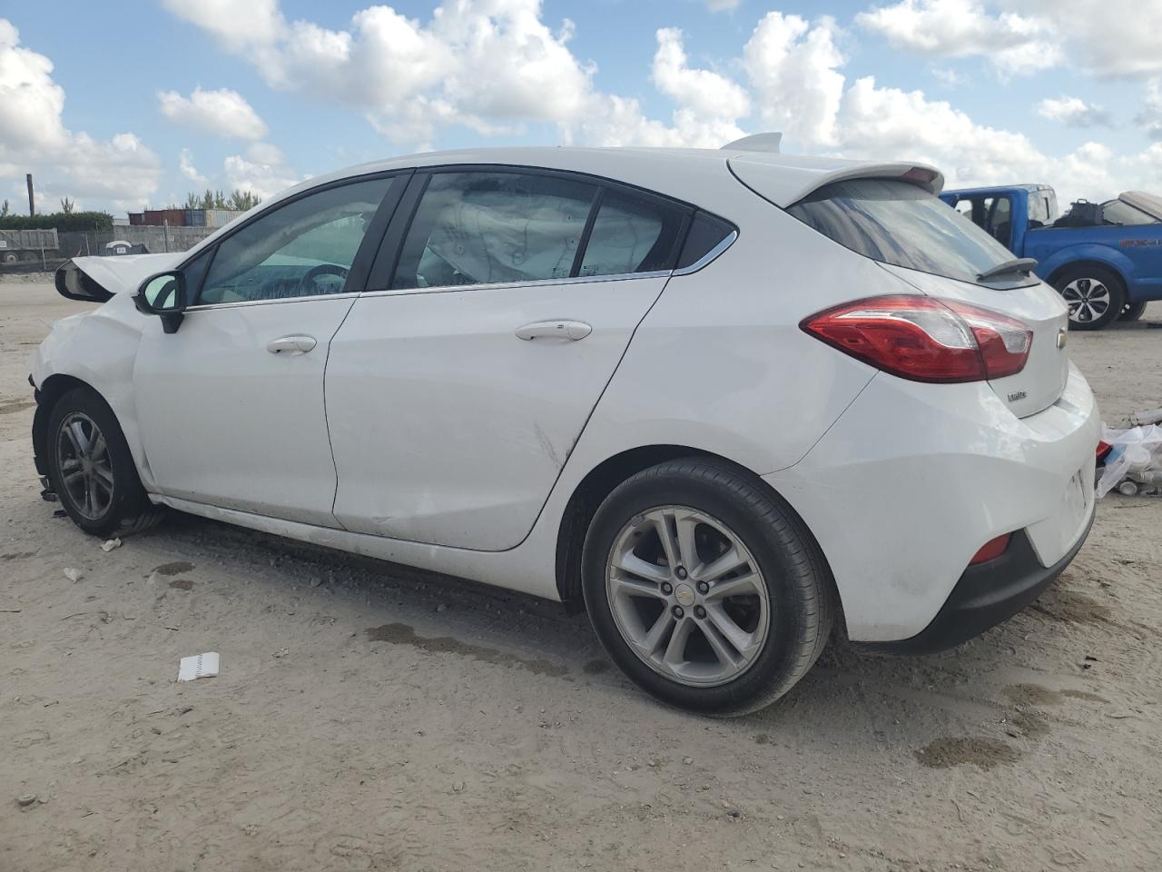 2017 Chevrolet Cruze VIN 3G1BE6SMXHS608909 Copart auction photo, front end / minor dent/scratches damage thumbnail 2