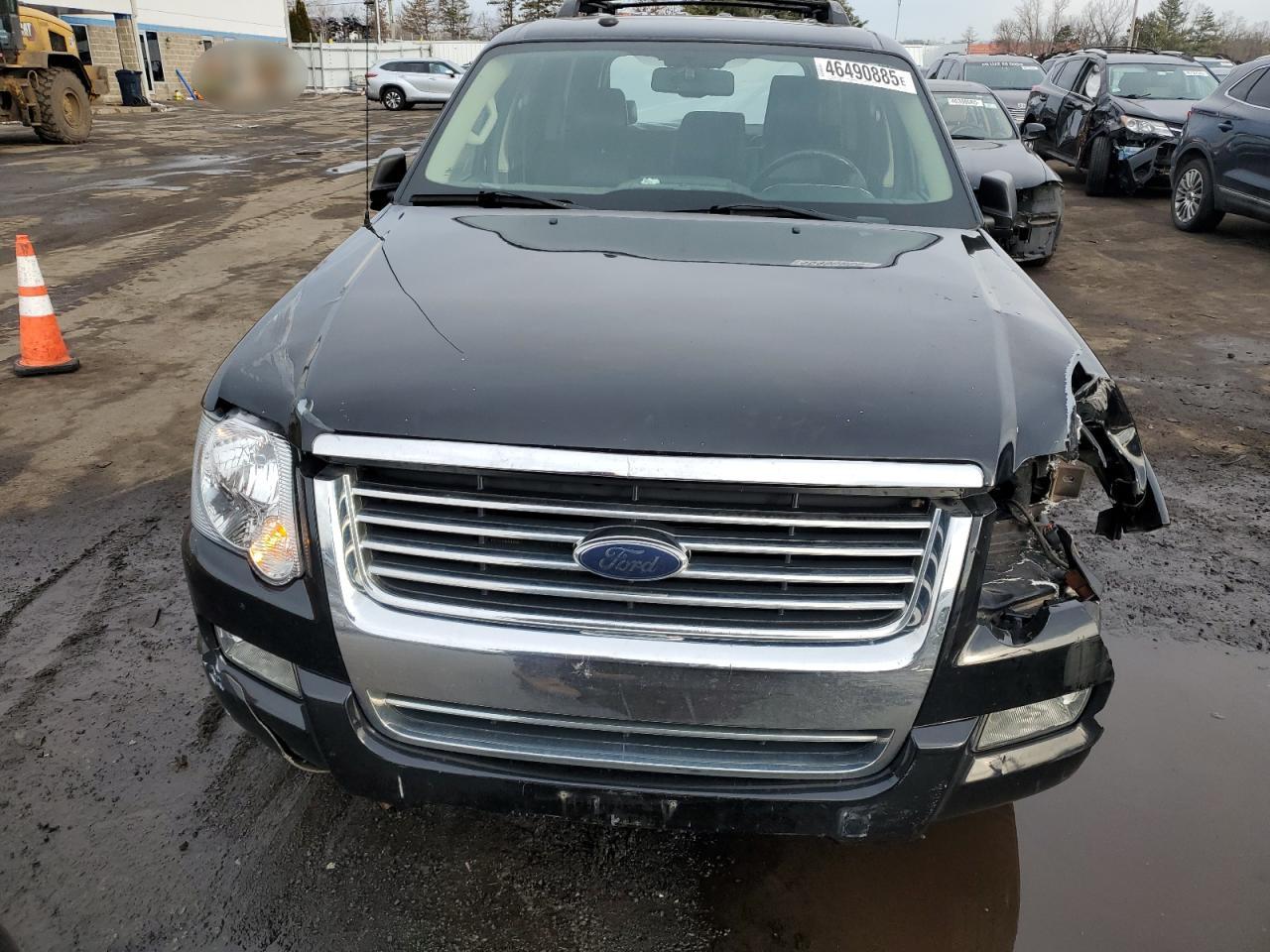 2010 Ford Explorer VIN 1FMEU7DE6AUA33941 Copart auction photo, front end / rear end damage thumbnail 5