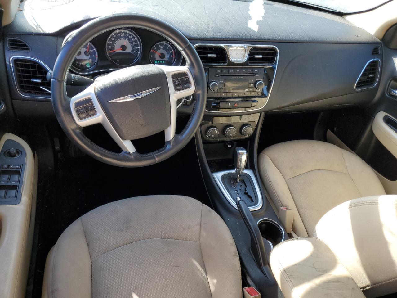 2014 Chrysler 200 VIN 1C3CCBBB9EN151321 Copart auction photo, front end / side damage thumbnail 8