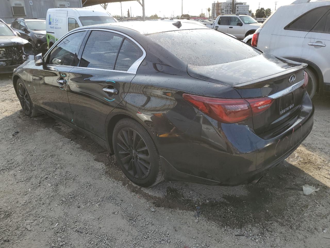 2019 Infiniti Q50 VIN JN1EV7AP3KM514645 Copart auction photo, minor dent/scratches damage thumbnail 2